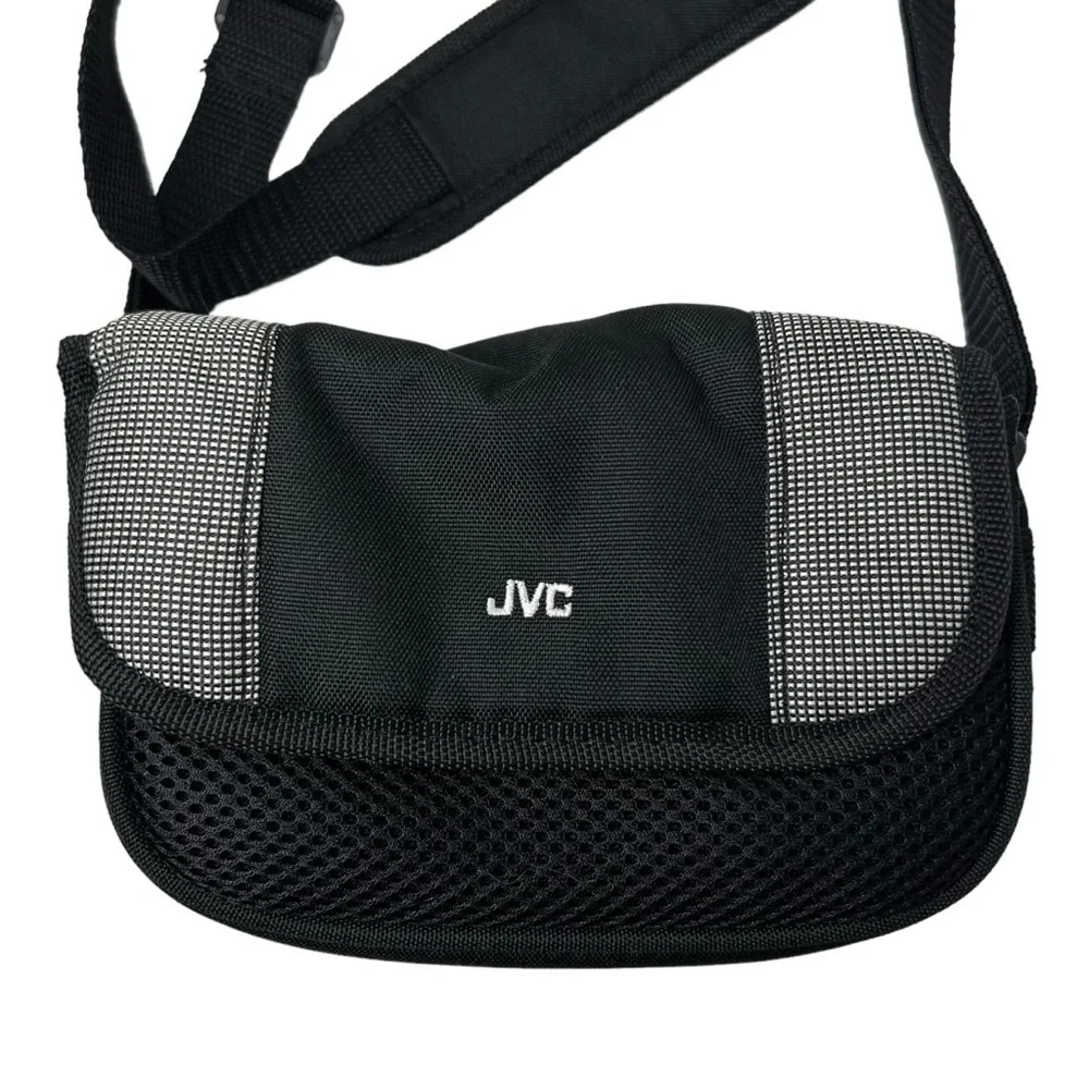 JVC Camera Bag with Adjustable Strap Black Digital Travel Case Hiking Recorder